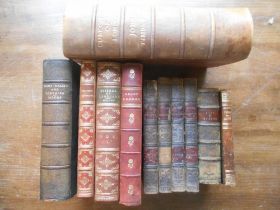 BINDINGS STURM, C.C. Reflections 4 vols. 1824, London, plus 7 other bindings (11)