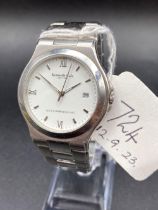 A gents wrist watch by KENITH COLE N.Y. with seconds sweep and date aperture