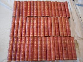 SCOTT, Sir W. The Waverley Novels Illustrated Edition, 48 vols. 1877-79, Edinburgh, sm.8vo cont. hf.