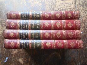 CASSELL'S POPULAR NATURAL HISTORY 4 vols. c.1865, London, 4to cont. hf. cf. Numerous cold. plts