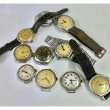 Vintage Longines watch case working , and others