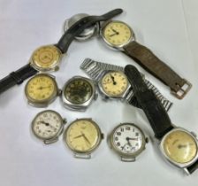 Vintage Longines watch case working , and others