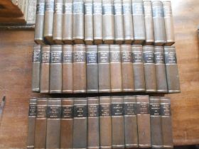 HENTY, G.A. a collection of 39 vols. uniformly bnd. in green cl. with leather spines