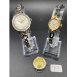 Three ladies wrist watches