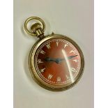 Vintage pocket watch with Ottoman dial Working