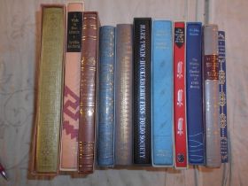 FOLIO SOCIETY 11 titles, 9 in s/case