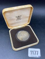 1981 proof silver crown