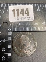 A John Wilkinson half penny tokens 1790 & 1791