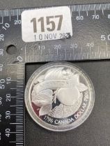 Centebary McIntosh silver proof Canadian $1 1996