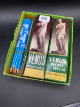 Boxes of Venus pencils