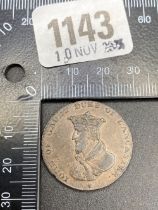 John of Gaunt half penny token 1794 High Grade