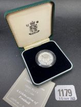 1996 proof silver £2 coin