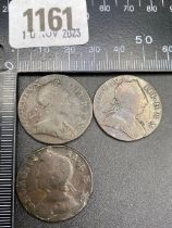 Halfpennies 1736/1773/1774