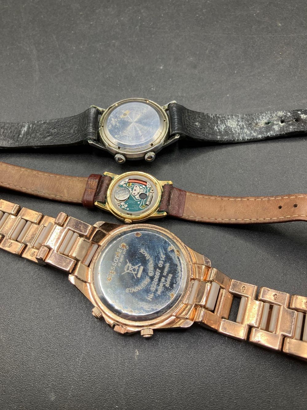 Two Gents And One Ladies Wrist Watch - Image 2 of 2