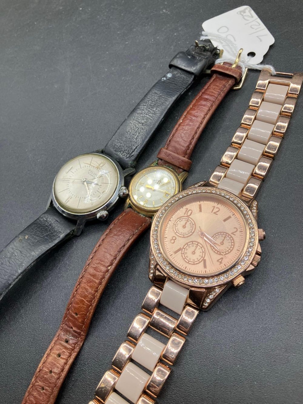 Two Gents And One Ladies Wrist Watch