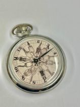 Vintage Showgirls Spinning Gaming Pocket Watch