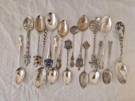 A Qty Of Gift Spoons Some Continental