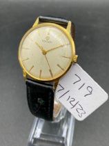A Gents Tissot Wrist Watch With Seconds Sweep W/O