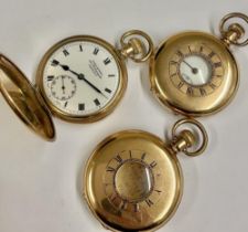 Vintage Hunter Pocket Watches & Case
