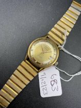 A Gents Olma Automatic Wrist Watch With Seconds Sweep