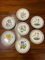 Seven Portmeirion Side Plates 7 Inch