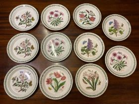 Eleven Portmeirion Side Plates 8 Inch