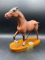 A Beswick Horse Spirit Of Fire 9 Inches High