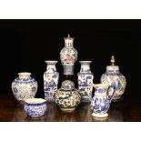 A Group of Blue & White Oriental Ceramics, 20th century.