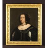 A Late 17th Century Head & Shoulders Portrait of an Anonymous Lady.