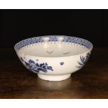 A Fabulous 18th Century English Blue & White Delft Punch Bowl attributed to London, Circa 1740,