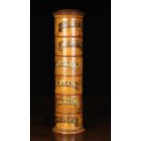 A Fabulous Late 18th/Early 19th Century Turned Boxwood Spice Tower of fine colour & patination.