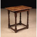 A Small 17th Century Joined Oak Table.