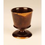A Small Mid 17th Century Laburnum Cup of fine colour & patination.