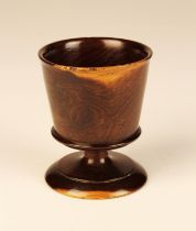A Small Mid 17th Century Laburnum Cup of fine colour & patination.