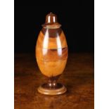 A Fine 19th Century Turned Lignum Vitae Jar.