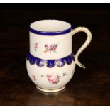 A Chelsea-Derby Porcelain Mug, Circa 1770-80.