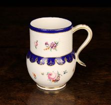 A Chelsea-Derby Porcelain Mug, Circa 1770-80.