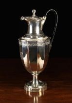 A Victorian Silver Ewer by Benson & Webb for Hunt & Roskell, London 1895.