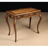 An Elegant 19th Century Marquetry Table.