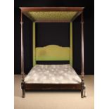 A Hepplewhite Style Four Poster Bed.