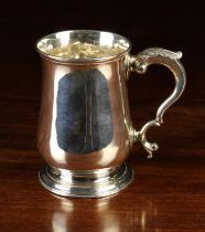 A George III Silver Mug, hallmarked London 1767, possibly by William & James Priest.