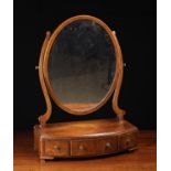 An Edwardian Mahogany Dressing Mirror.