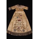 An Antique Christ Child Santos Robe.