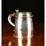 A Large Scottish Silver Tankard: A Reproduction of Charles II Tankard,