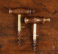 Two 19th Century Straight Pull Corkscrew; 'Coney's Patent' Circa 1885.