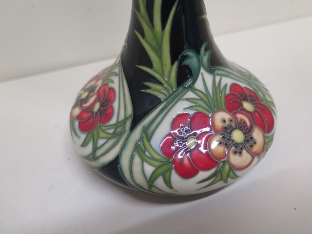 A Moorcroft Rachel Bishop single stem vase - Height 24cm - in good condition - Image 2 of 3