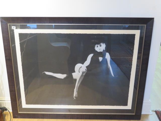 A Limited Edition gelatine silver print by Milton H Greene of Marilyn Monroe from the Black sitting, - Image 5 of 5