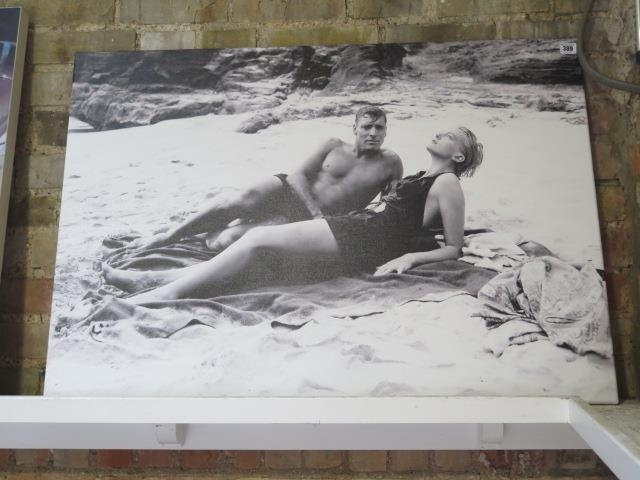 A block frame print on canvas From Here to Eternity - 70cm x 100cm