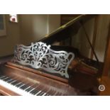 A Collard and Collard Boudoir Grand Piano circa 1898 and stool - The piano was rebuilt by 1066