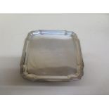 An Indian Colonial silver Hamilton & Co presentation salver - Width 21cm - approx weight 15 troy oz